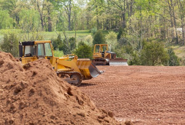 Bulldozer Land Clearing in Vallejo